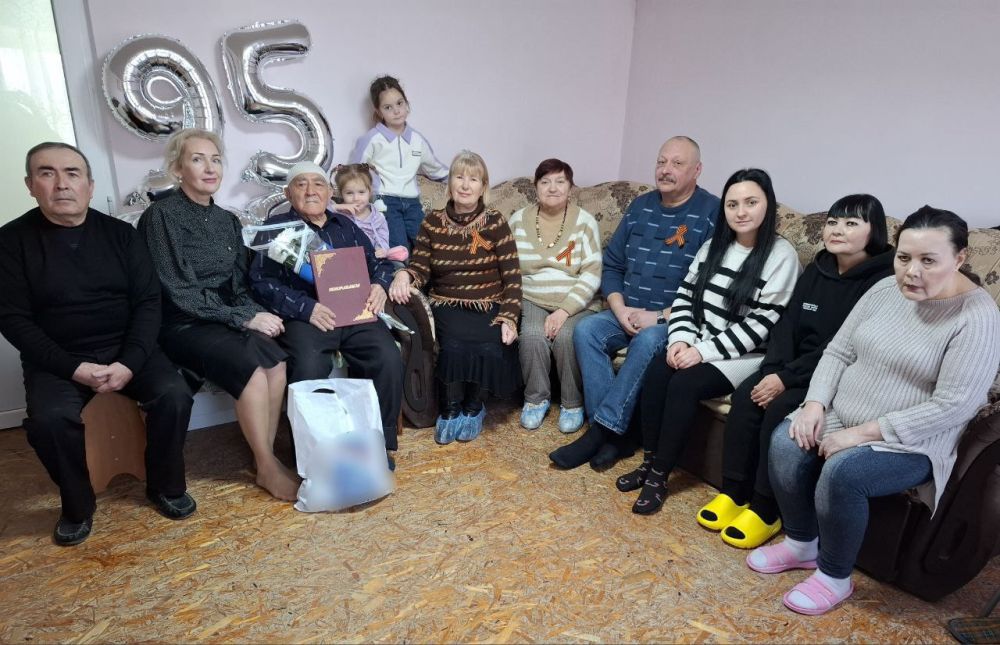 Ветеран Великой Отечественной войны, труженик тыла Риза Абджалилов отметил свой 95-летний юбилей Ветеран Великой Отечественной войны, труженик тыла Риза Абджалилов отметил свой 95-летний юбилей