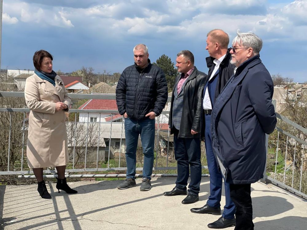 Джанкой посетила председатель Комитета Государственного Совета Республики Крым по транспорту, жилищно-коммунальному и дорожному хозяйству Оксана Сацик