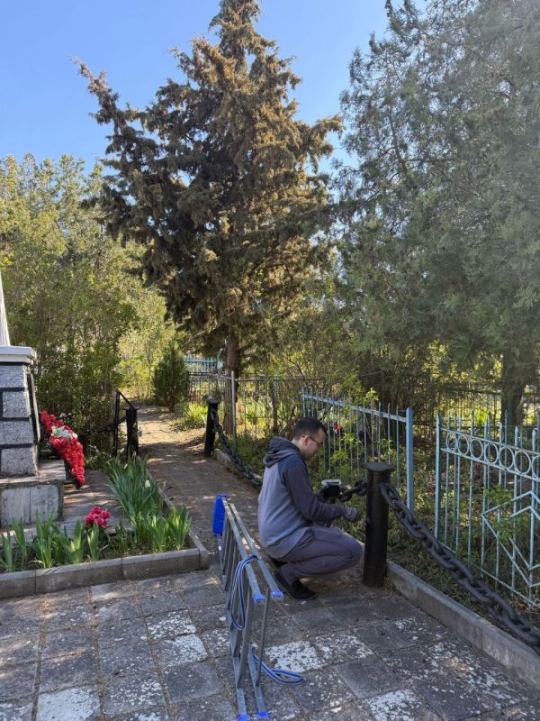 В селе Насыпном проведены работы по уборке парковой территории В селе Насыпном проведены работы по уборке парковой территории