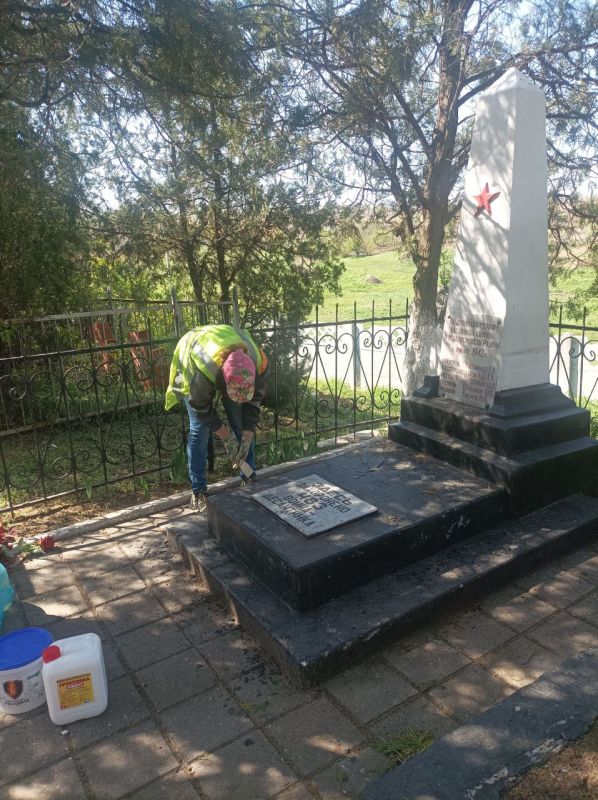В селе Насыпном проведены работы по уборке парковой территории В селе Насыпном проведены работы по уборке парковой территории
