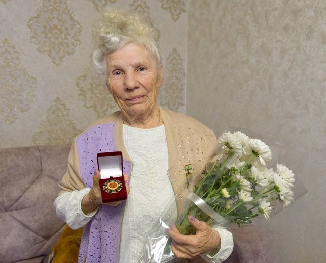 Грунина Нина Васильевна- почетный гражданин Красногвардейского района
