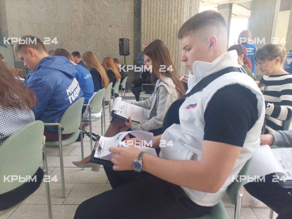В Крыму стартовал самый масштабный исторический тест в мире «Диктант Победы»