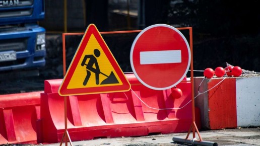 В районе аэропорта Симферополя будут перекрывать дорогу по ночам