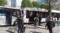 В Симферополе на остановке общественного транспорта произошло ДТП