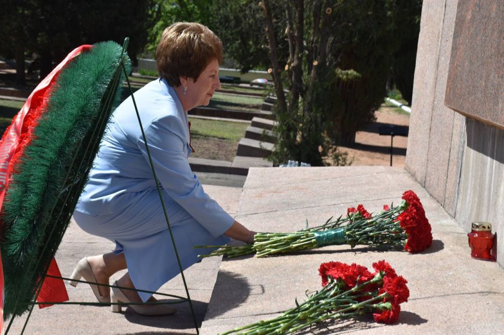 Екатерина Алтабаева: Сегодня на Мемориальном кладбище имени Павла Филипповича Горпищенко торжественно захоронили останки защитников и освободителей Севастополя
