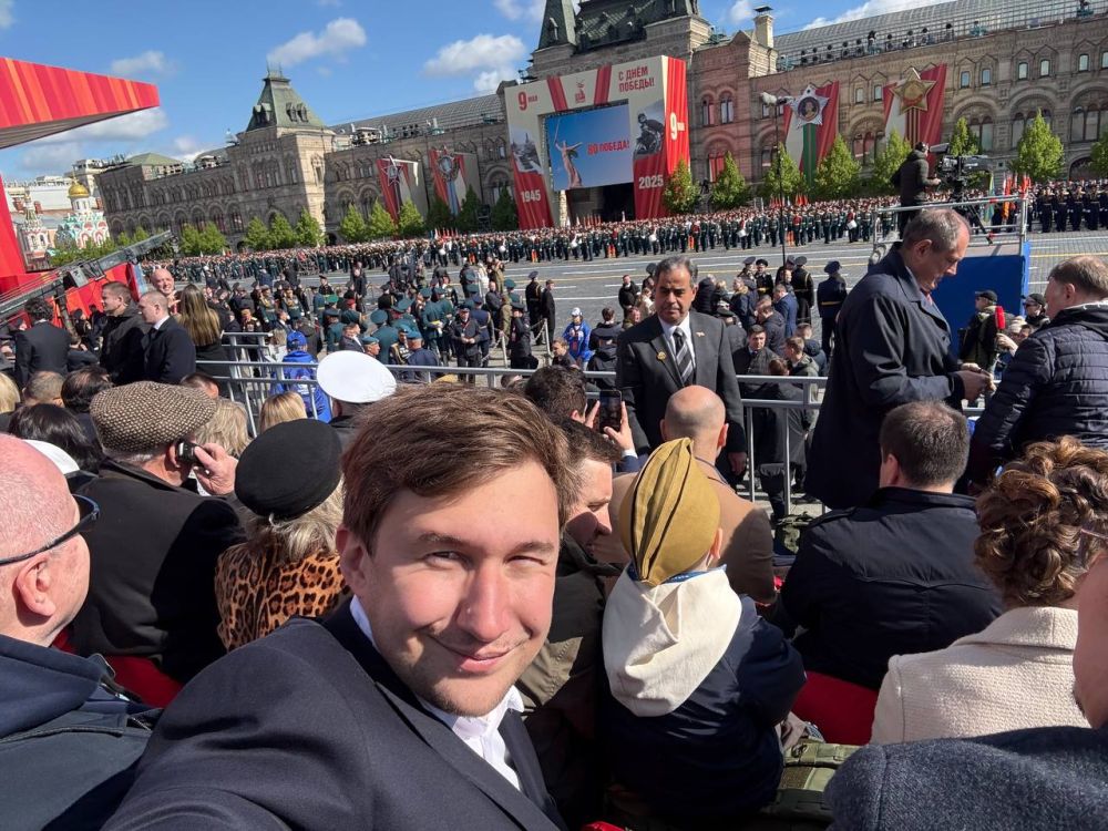 Сергей Карякин: Поздравляю с Днём Великой Победы!