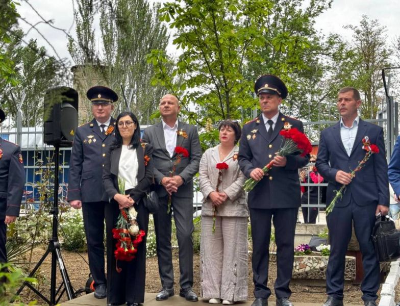 В честь празднования 80-й годовщины Победы в Великой Отечественной войне ОМВД России по Советскому району открыли памятные знаки