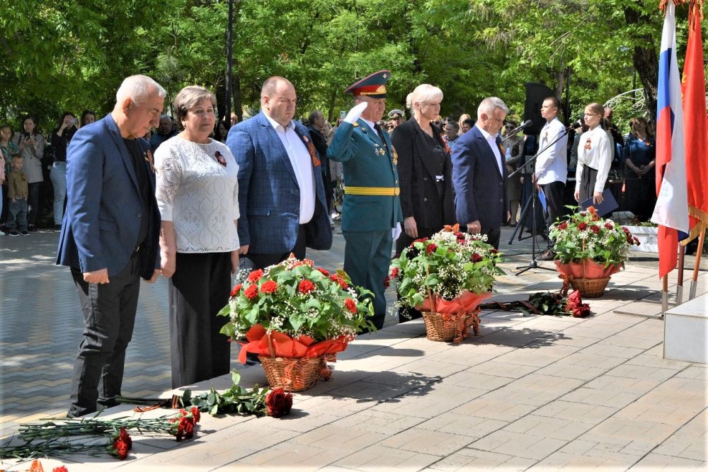 В пгт Первомайское отпраздновали 80-летие Победы в Великой Отечественной войне В пгт Первомайское отпраздновали 80-летие Победы в Великой Отечественной войне