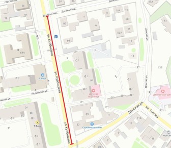 В Симферополе 13 мая перекроют часть улицы Куйбышева