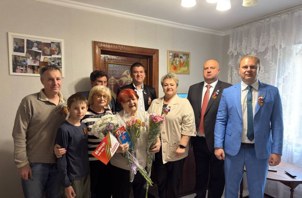 Чествовали ветеранов, тружеников тыла на дому Чествовали ветеранов, тружеников тыла на дому