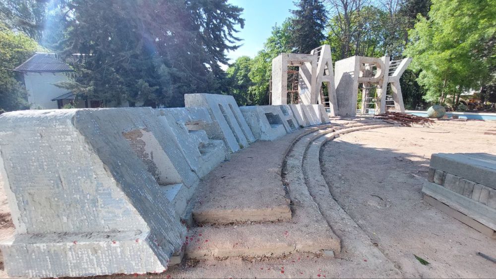 Благоустройство Детского парка в самом разгаре