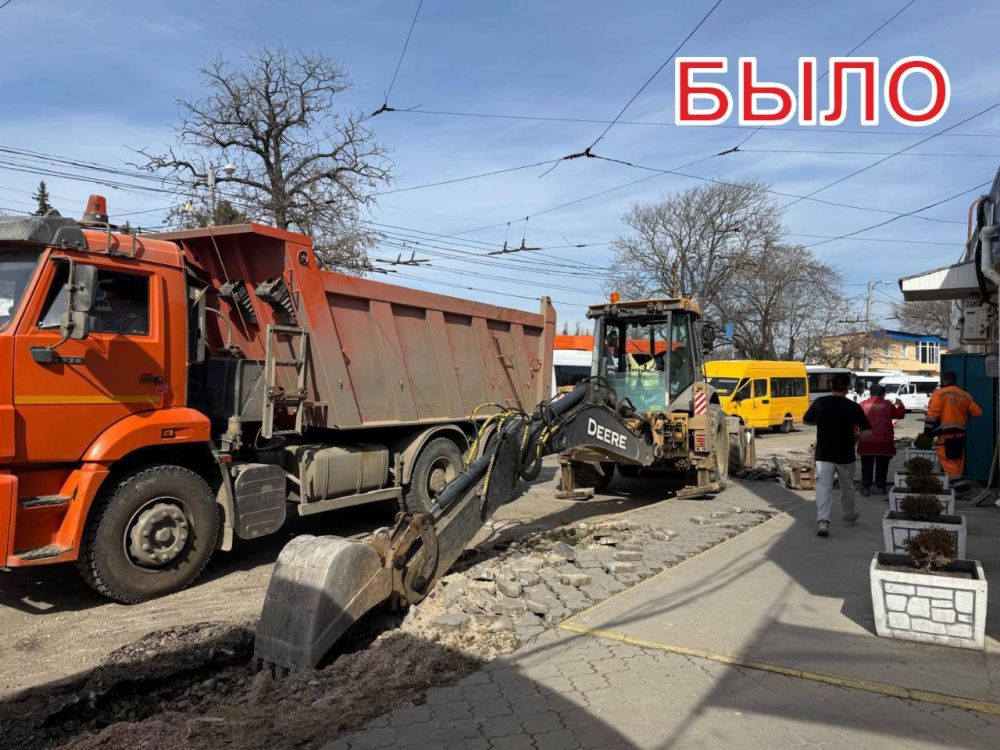 В Симферополе обновили территорию автостанции «Курортная» В Симферополе обновили территорию автостанции «Курортная»