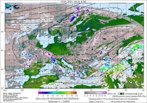 Обзор погодных условий в Европейском регионе в период с 8 по 12 мая 2025 г. Обзор погодных условий в Европейском регионе в период с 8 по 12 мая 2025 г.