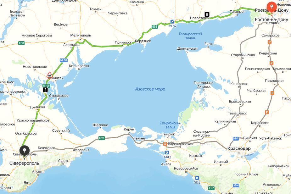 Море ждет! Как доехать до Крыма на машине в 2025 году Море ждет! Как доехать до Крыма на машине в 2025 году