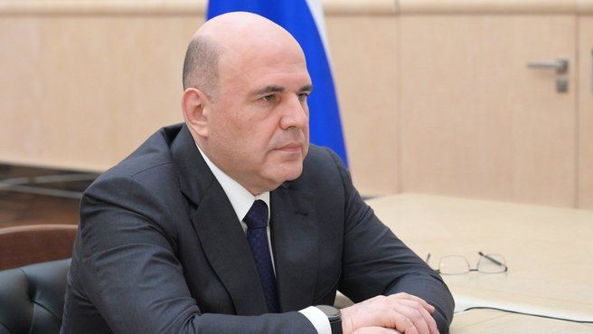 Встреча Михаила Мишустина с генеральным директором – председателем правления ОАО «Российские железные дороги» Олегом Белозёровым