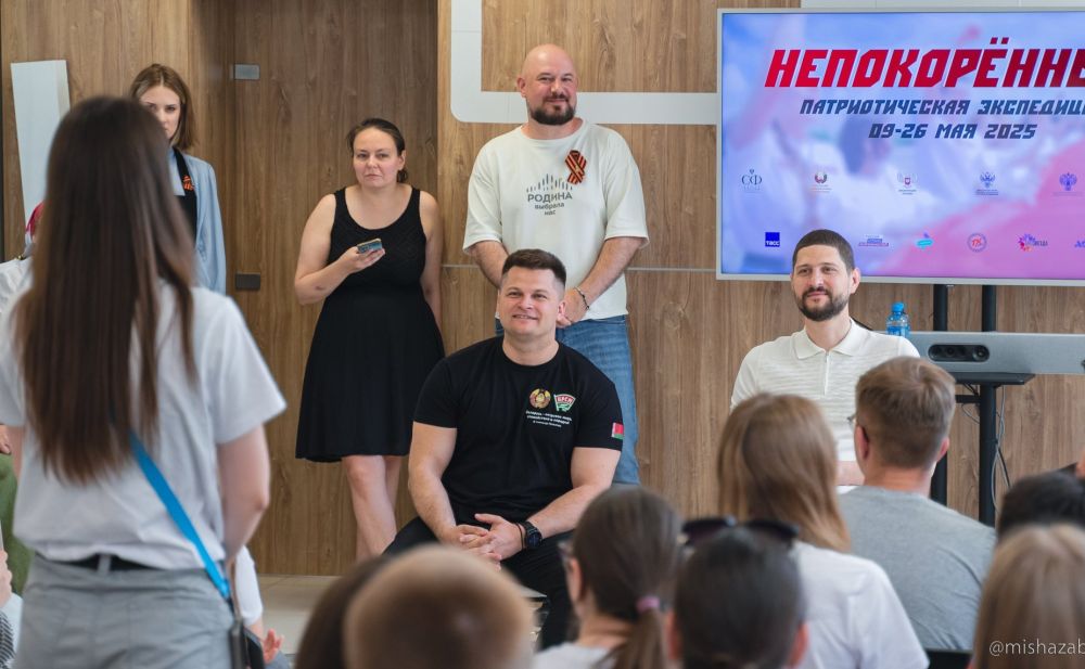 А. Волошин предложил сделать российско-белорусскую экспедицию «Непокоренные» ежегодной А. Волошин предложил сделать российско-белорусскую экспедицию «Непокоренные» ежегодной