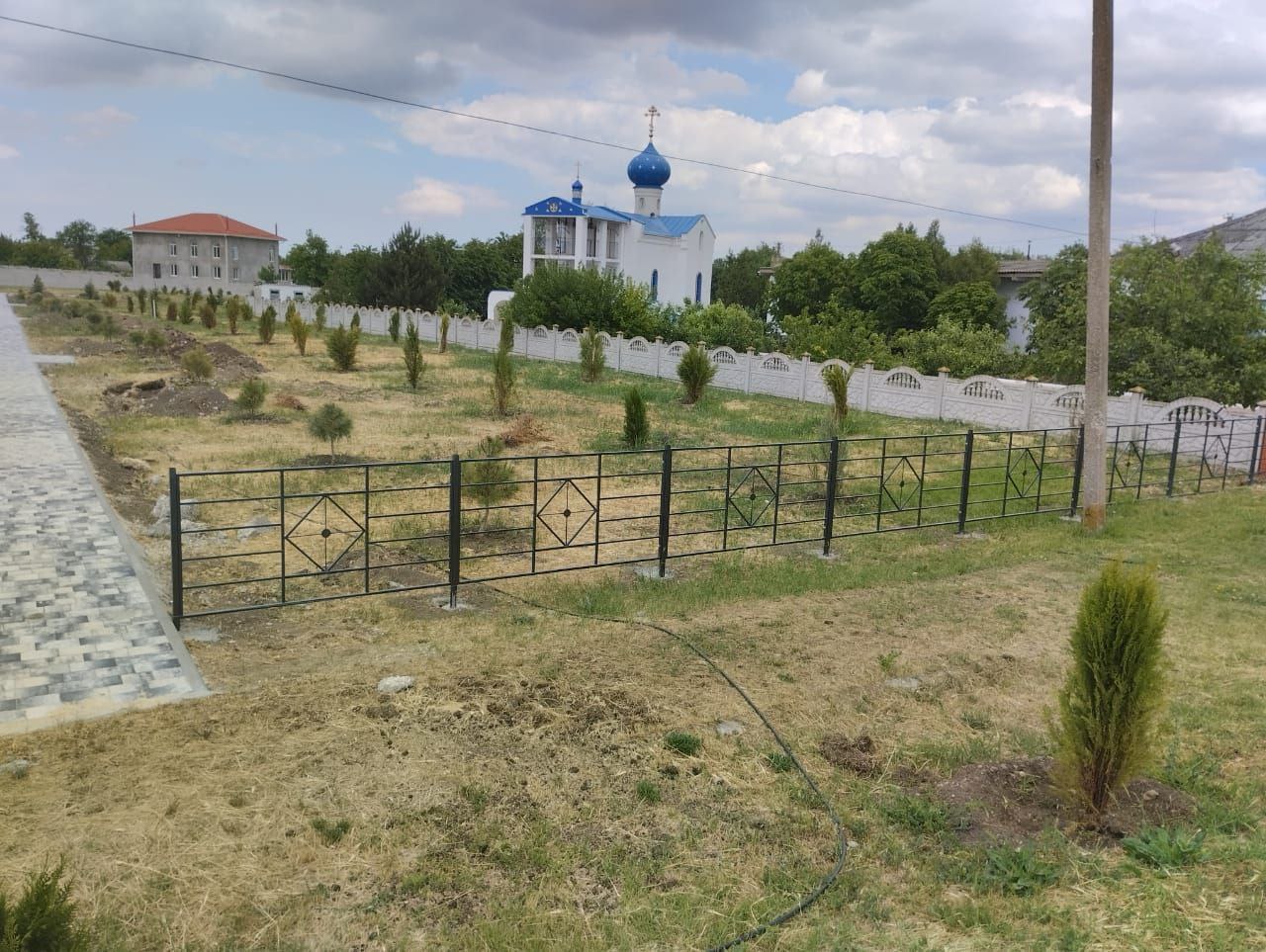 В селе Красногвардейском Советского района проводятся работы по благоустройству общественной территории «Парк души» В селе Красногвардейском Советского района проводятся работы по благоустройству общественной территории «Парк души»