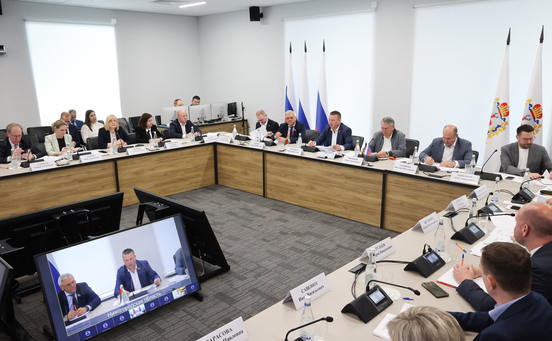 Ю. Воробьев: Участие в XII Форуме регионов России и Беларуси подтвердили делегации семидесяти семи субъектов Российской Федерации Ю. Воробьев: Участие в XII Форуме регионов России и Беларуси подтвердили делегации семидесяти семи субъектов Российской Федерации