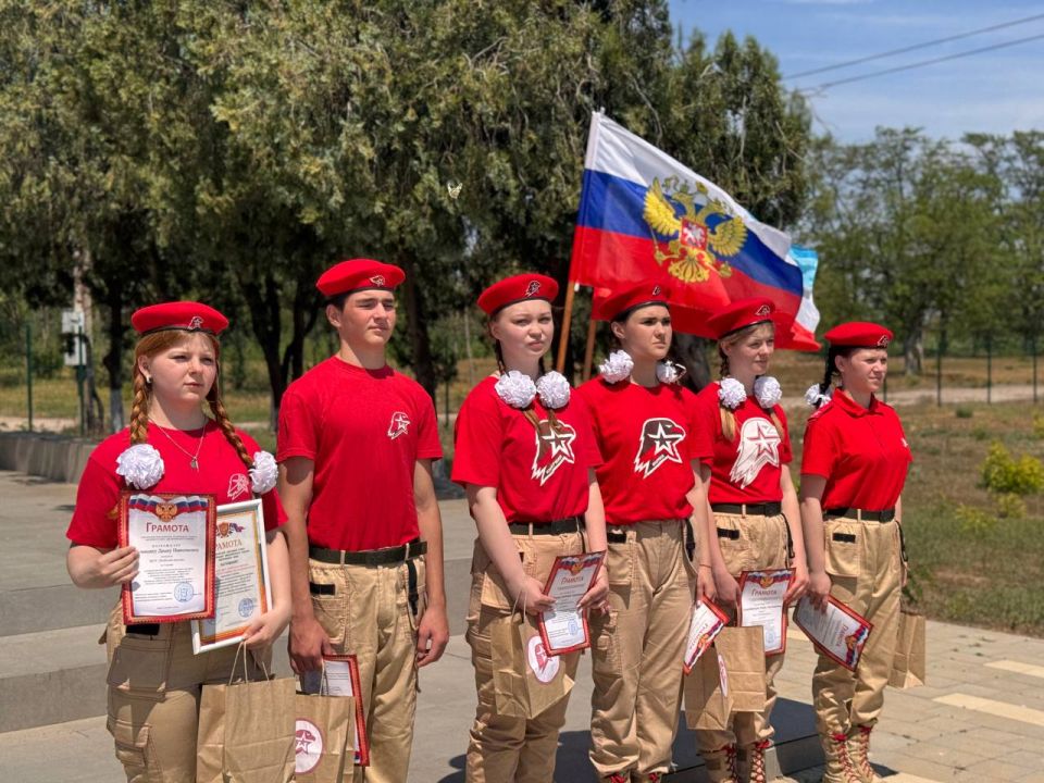 В Джанкойском районе состоялась торжественная церемония награждения победителей муниципального этапа регионального конкурса «Вахта Памяти поколений – «Пост № 1»