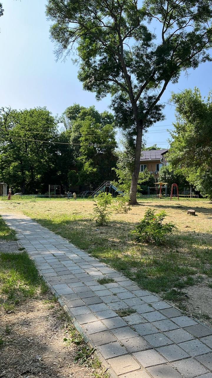 Несмотря на выходной день в Керчи продолжается работа по покосу травы и уборке межквартальных пространств, не входящих в откадастрированные территории МКД Несмотря на выходной день в Керчи продолжается работа по покосу травы и уборке межквартальных пространств, не входящих в откадастрированные территории МКД