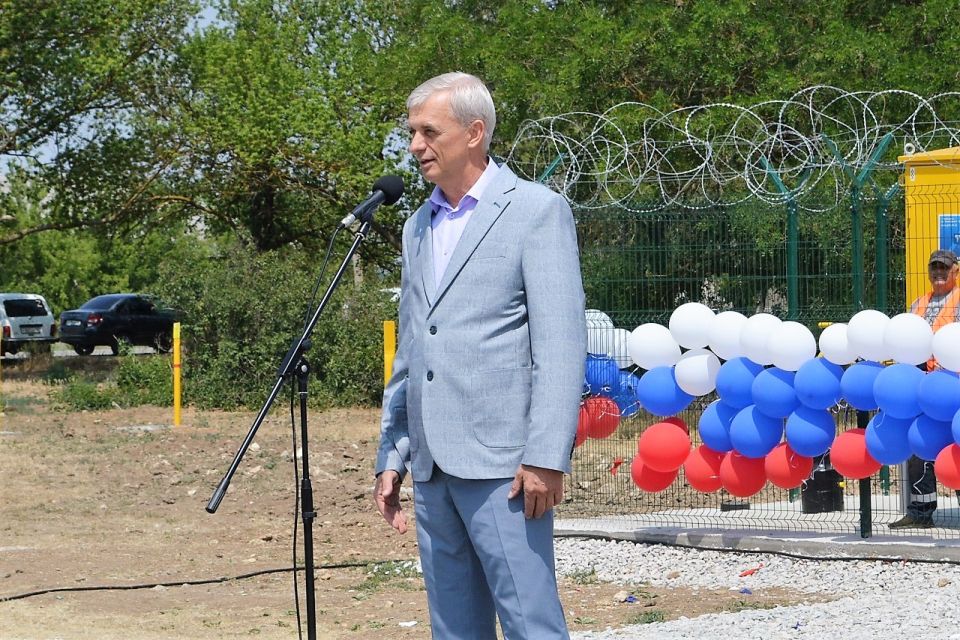 Состоялся пуск в эксплуатацию газопровода в селах Абрикосово и Островское Состоялся пуск в эксплуатацию газопровода в селах Абрикосово и Островское