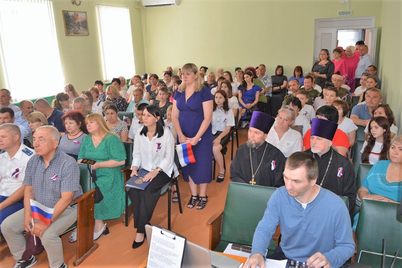 В Первомайском районе прошло торжественное мероприятие, посвященное Дню России В Первомайском районе прошло торжественное мероприятие, посвященное Дню России