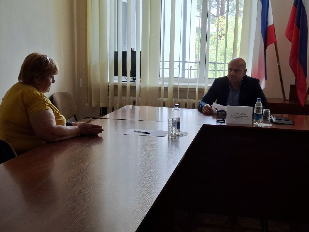 Александр Харламов провел личный прием граждан Александр Харламов провел личный прием граждан