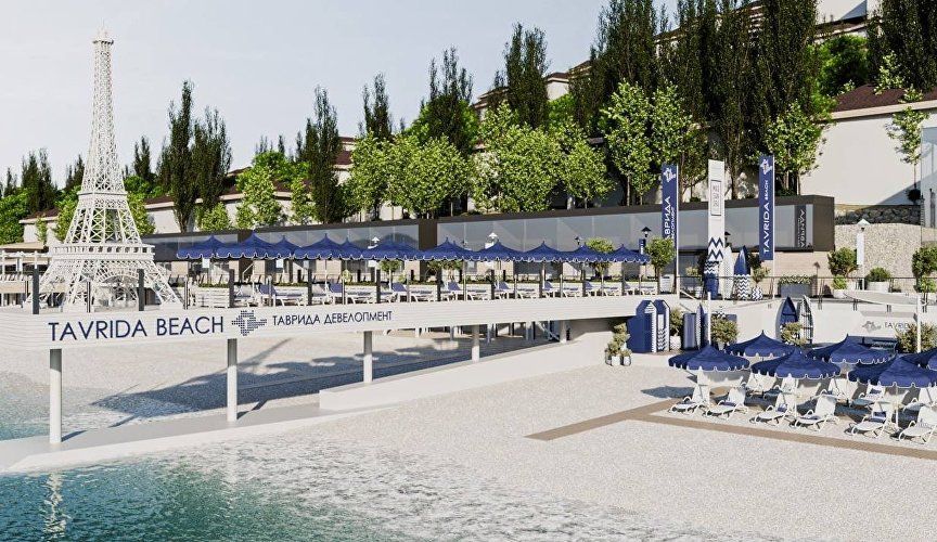   Tavrida Beach  :     
