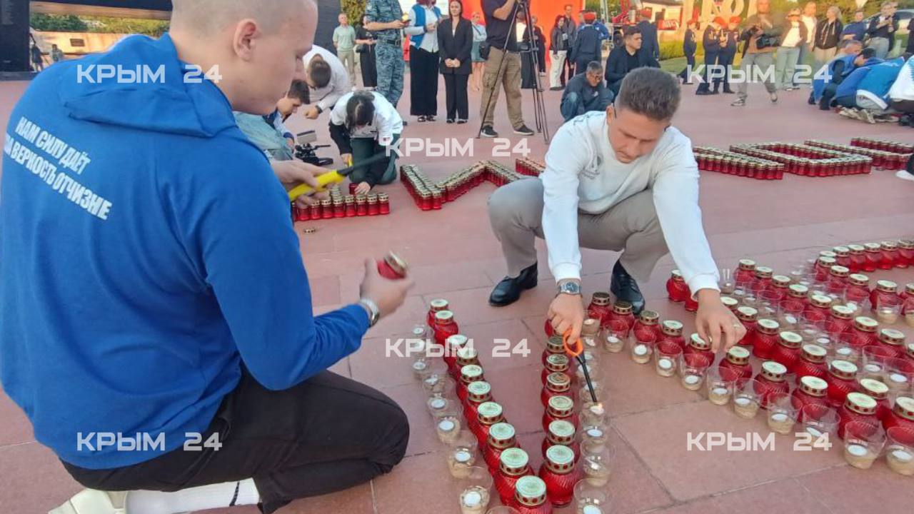 В акции «Огненные картины войны» в Симферопольском районе приняли участие 50 волонтёров В акции «Огненные картины войны» в Симферопольском районе приняли участие 50 волонтёров