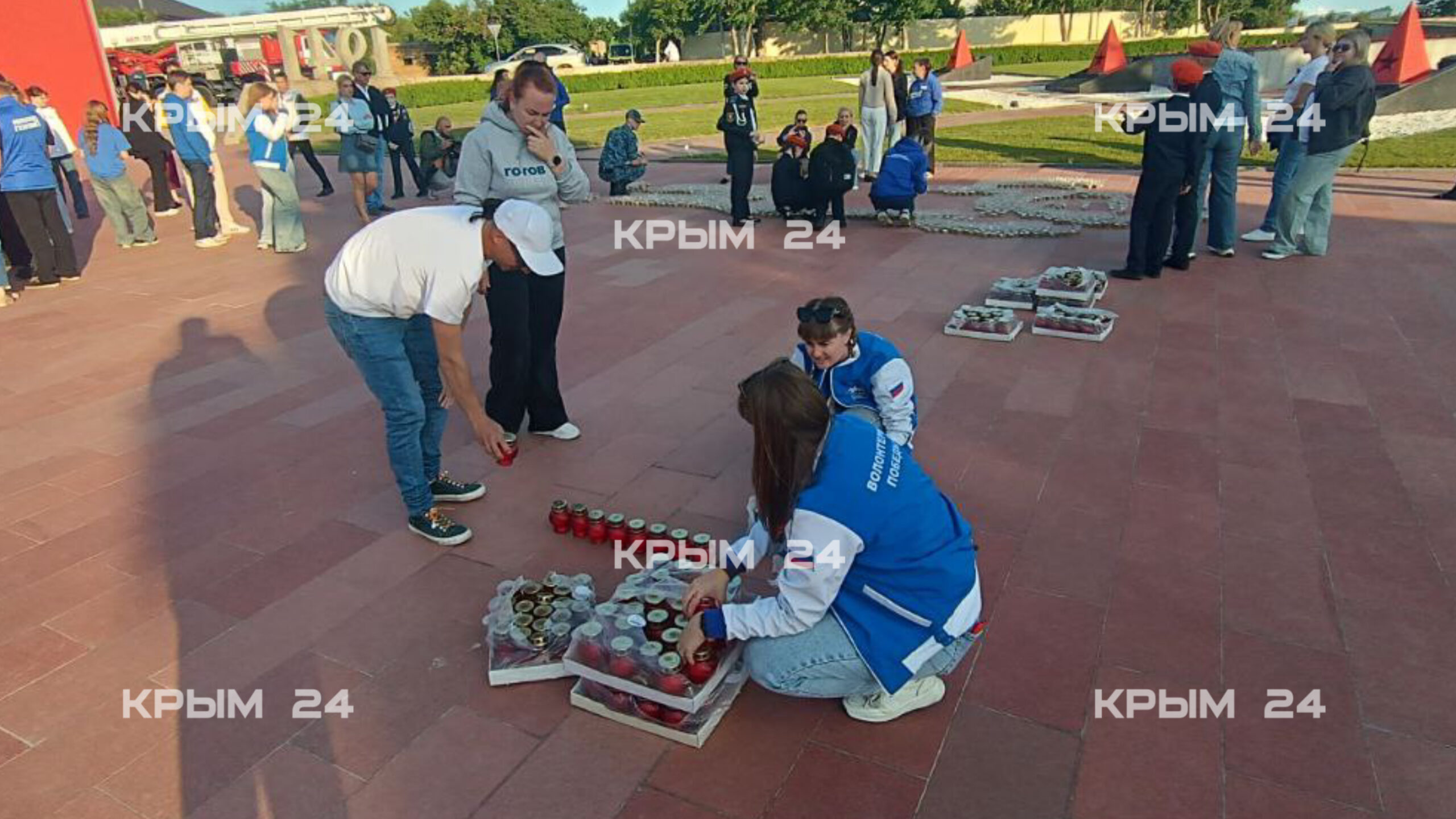 Памятная акция проходит в Симферопольском районе Памятная акция проходит в Симферопольском районе