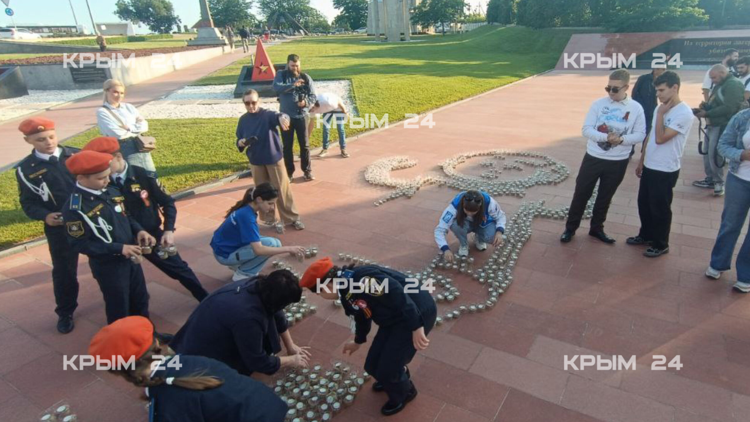 Памятная акция проходит в Симферопольском районе Памятная акция проходит в Симферопольском районе