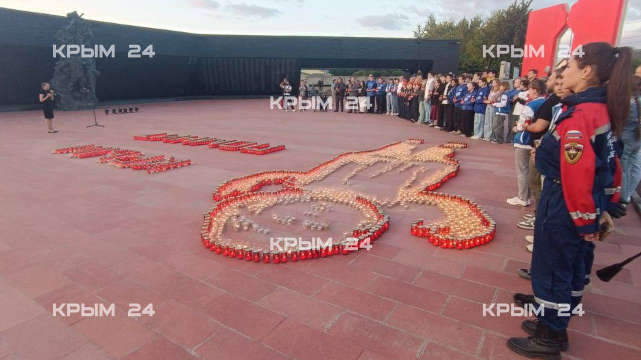 В акции «Огненные картины войны» в Симферопольском районе приняли участие 50 волонтёров В акции «Огненные картины войны» в Симферопольском районе приняли участие 50 волонтёров