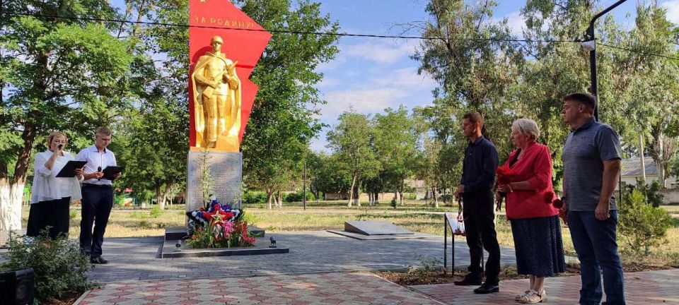 22 июня 2025 года в Джанкойском районе прошли мероприятия посвященные Дню памяти и скорби