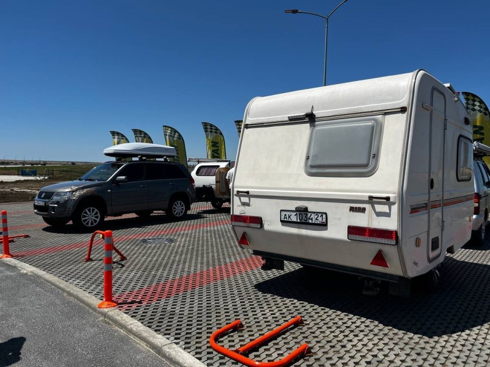 На трассе «Таврида» открыли первую в Крыму АЗС с площадкой для автокемперов На трассе «Таврида» открыли первую в Крыму АЗС с площадкой для автокемперов