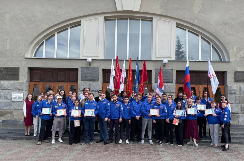 В железнодорожных вузах стартовал третий трудовой семестр! Сегодня на Белорусском вокзале дан старт трудовому семестру на объектах РЖД