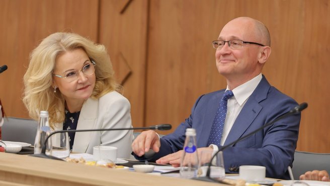 Семья – главная ценность: Татьяна Голикова и Сергей Кириенко дали старт Всероссийскому свадебному фестивалю Семья – главная ценность: Татьяна Голикова и Сергей Кириенко дали старт Всероссийскому свадебному фестивалю