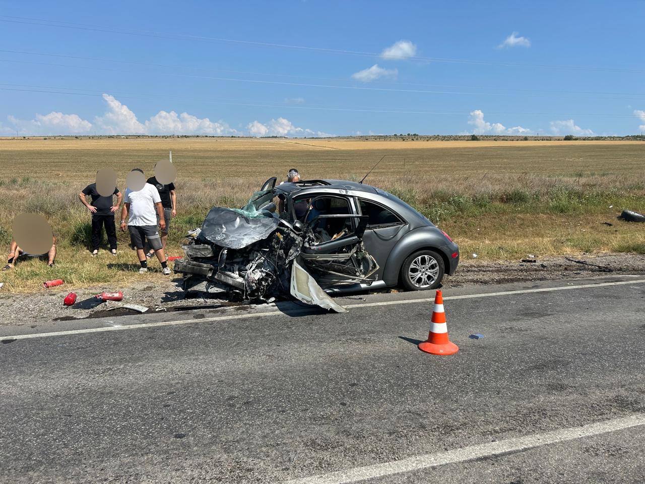В ДТП под Бахчисараем пострадали пять человек В ДТП под Бахчисараем пострадали пять человек