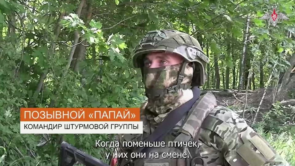 Минобороны России: Штурмовые подразделения Крымских десантников из состава группировки войск «Север» продолжают расширять буферную зону в Сумской области