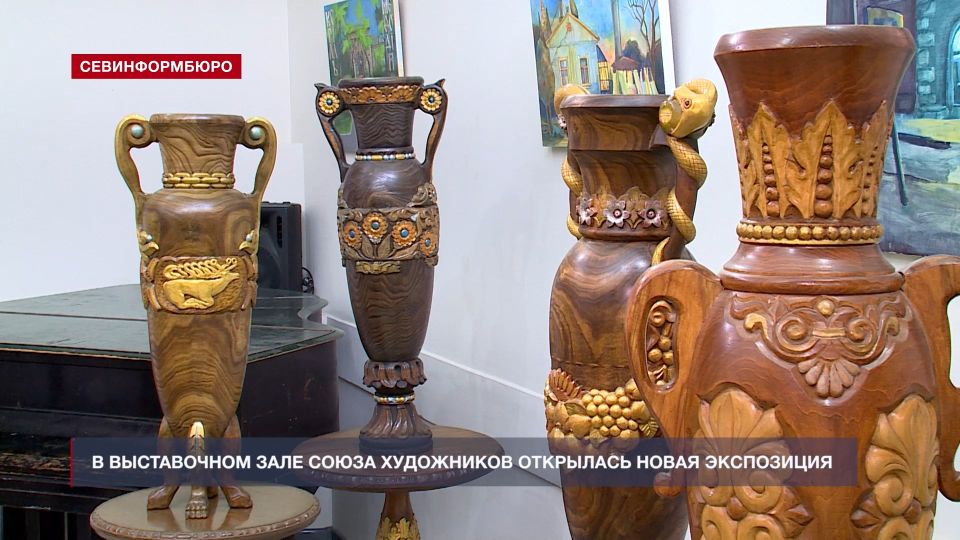 В выставочном зале Союза художников открылась новая экспозиция