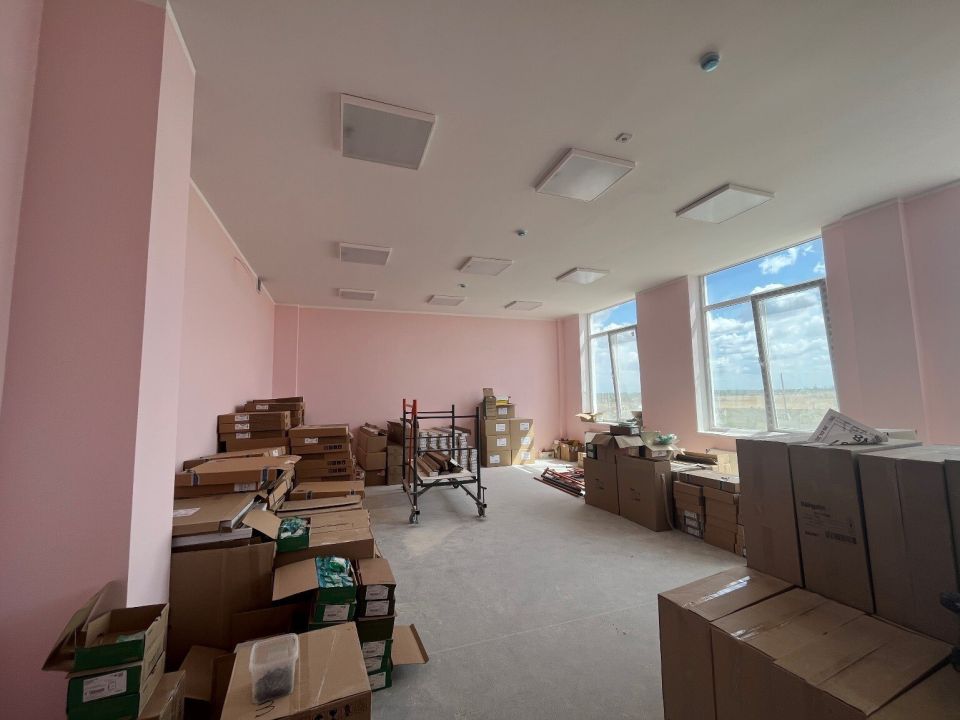 В селе Укромное Симферопольского района продолжается строительство школы на 600 мест В селе Укромное Симферопольского района продолжается строительство школы на 600 мест