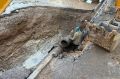 В Евпатории продолжаются ремонтные работы на месте аварии на водоводе
