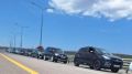 Крымский мост - в очередях более 800 автомобилей