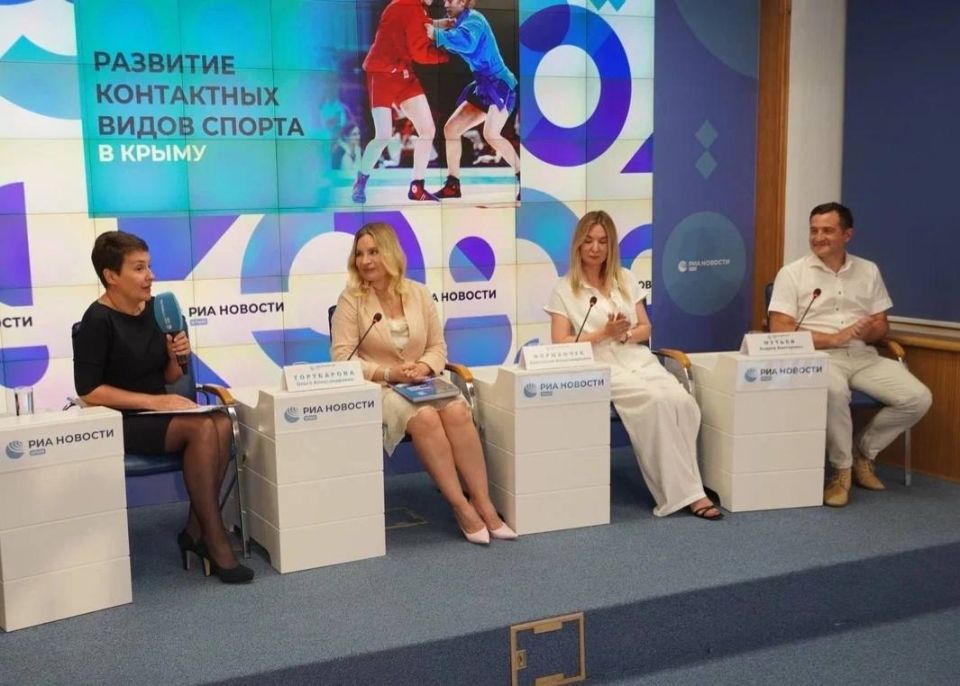 Ольга Торубарова: В «РИА Новости Крым» состоялась пресс-конференция «Развитие контактных видов спорта в Крыму» Ольга Торубарова: В «РИА Новости Крым» состоялась пресс-конференция «Развитие контактных видов спорта в Крыму»
