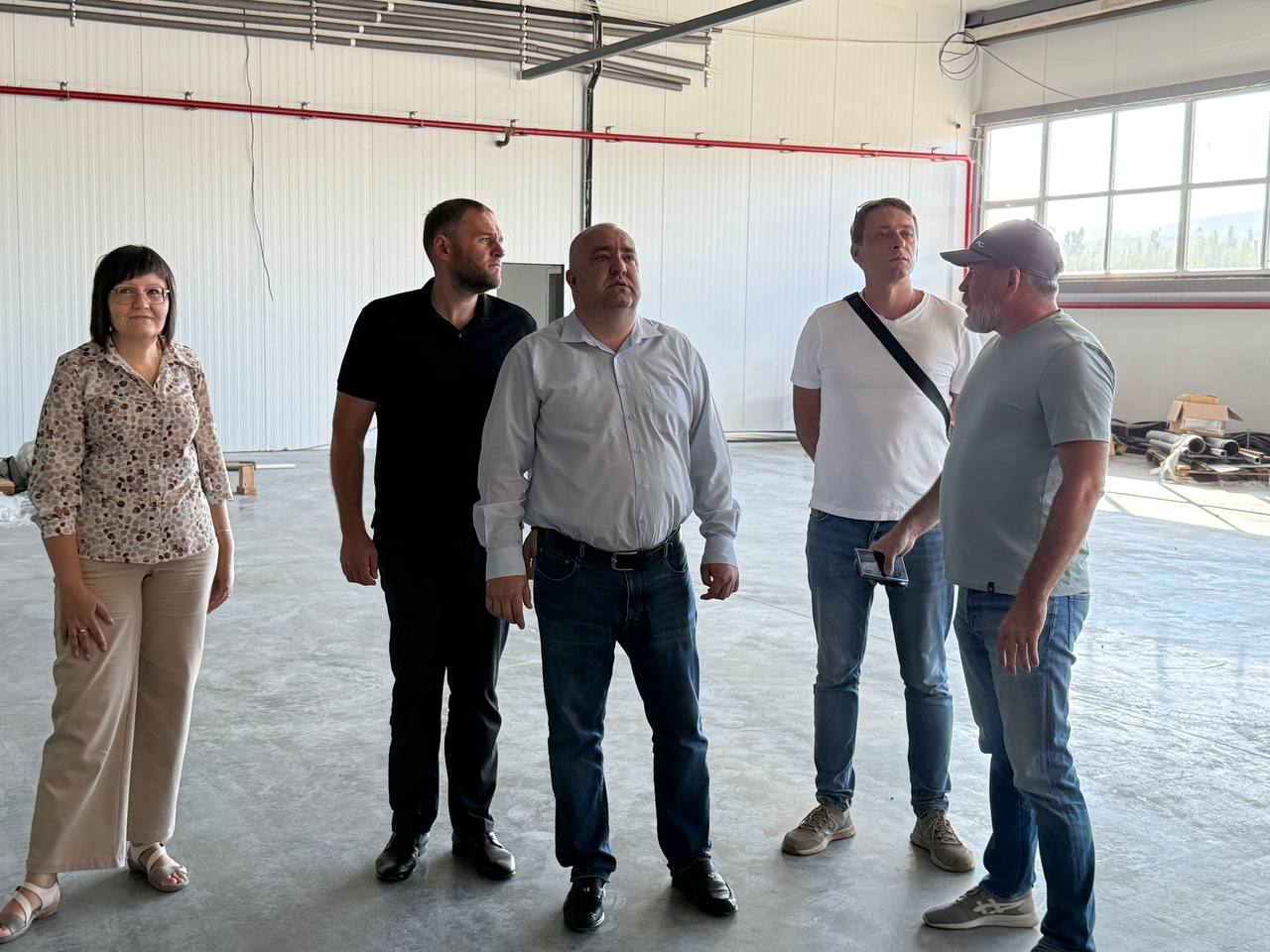 Денис Кратюк посетил строящийся плодохранилищный комплекс в Судаке Денис Кратюк посетил строящийся плодохранилищный комплекс в Судаке
