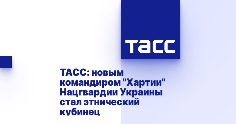 ТАСС: новым командиром "Хартии" Нацгвардии Украины стал этнический кубинец