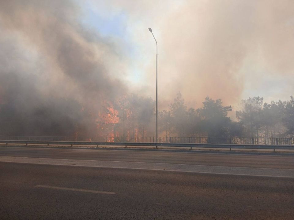Михаил Развожаев: Уважаемые севастопольцы!. Из-за пожара на Камышовом шоссе временно перекрыто движение Михаил Развожаев: Уважаемые севастопольцы!. Из-за пожара на Камышовом шоссе временно перекрыто движение