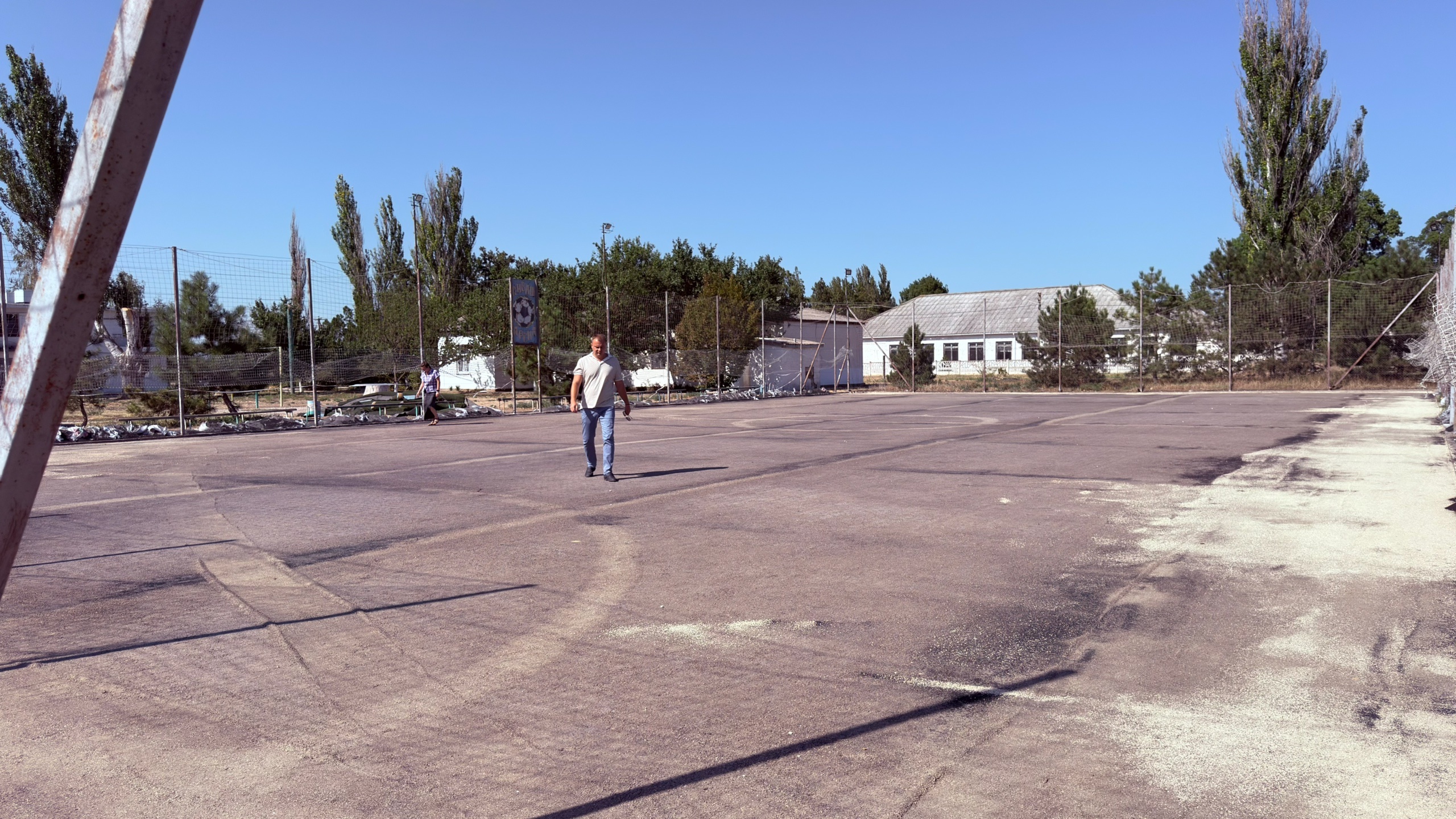 В с.Пшеничное продолжается реализация спортивного объекта В с.Пшеничное продолжается реализация спортивного объекта