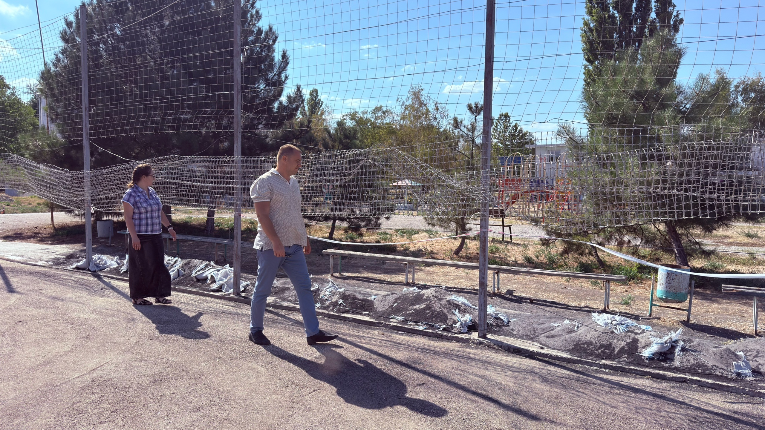 В с.Пшеничное продолжается реализация спортивного объекта В с.Пшеничное продолжается реализация спортивного объекта