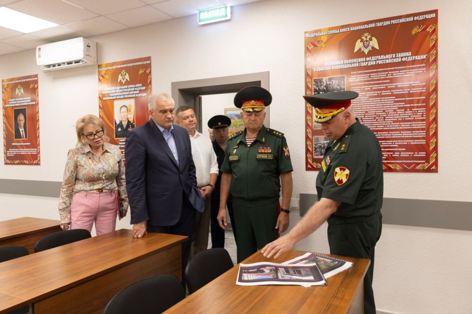 Сергей Аксёнов: В Ялте открыт комплекс, на базе которого будут дислоцироваться подразделения Главного управления Росгвардии по Республике Крым и городу Севастополю Сергей Аксёнов: В Ялте открыт комплекс, на базе которого будут дислоцироваться подразделения Главного управления Росгвардии по Республике Крым и городу Севастополю