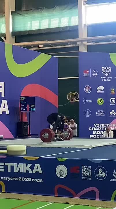 В селе Сукко Анапского района Краснодарского края прошли финальные соревнования по тяжёлой атлетике VI